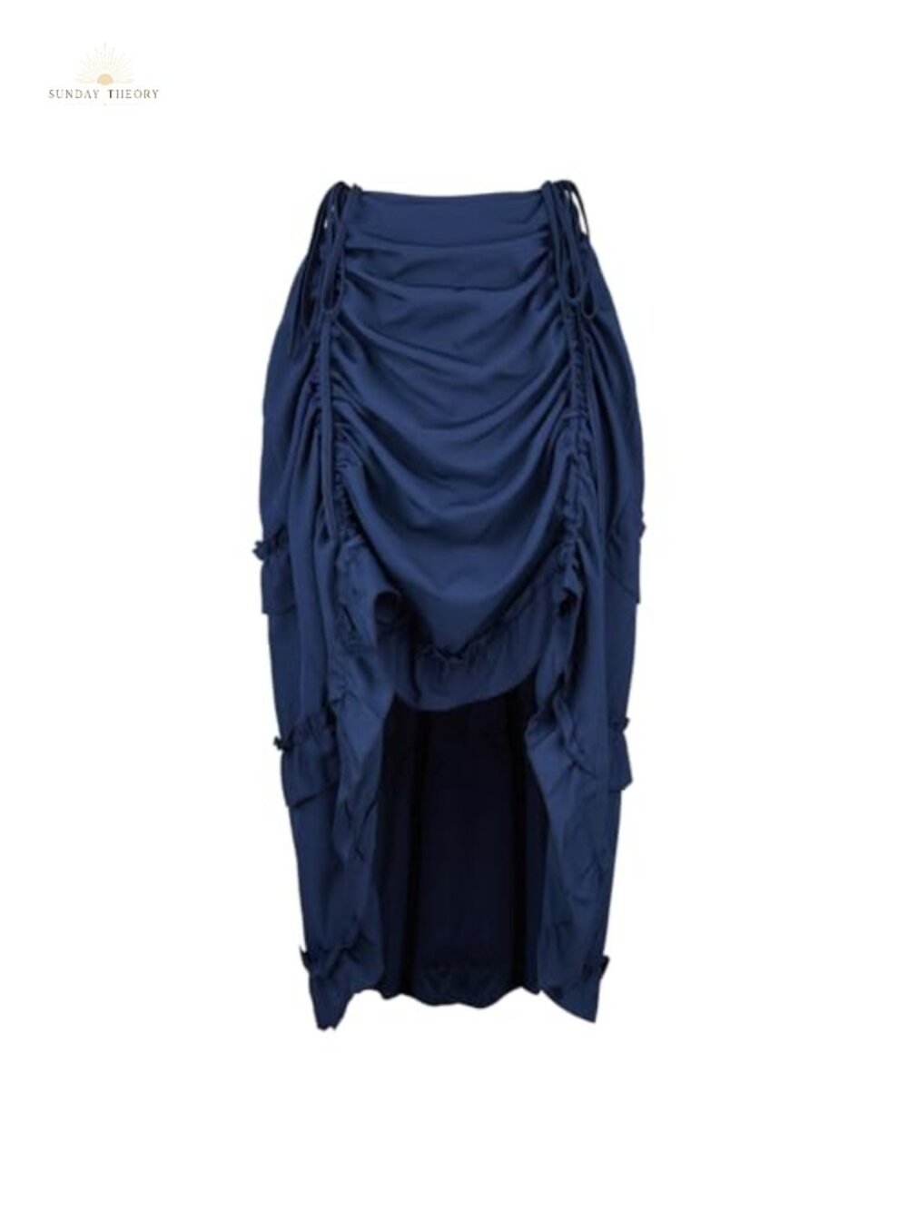 Plus Size Steampunk Pirate Renaissance Skirt Spandex Maxi Costume